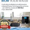 Ionizzatore d'Acqua Alcalina PH 3-11, Fino a -800 mV ORP, 8000 Litri