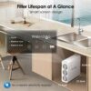 71H6Of63dzL._AC_SL1500_ Waterdrop TSU 0,01μm Filtraggio dell'Acqua Sistema Sotto il Lavandino Con Ultrafiltrazione,