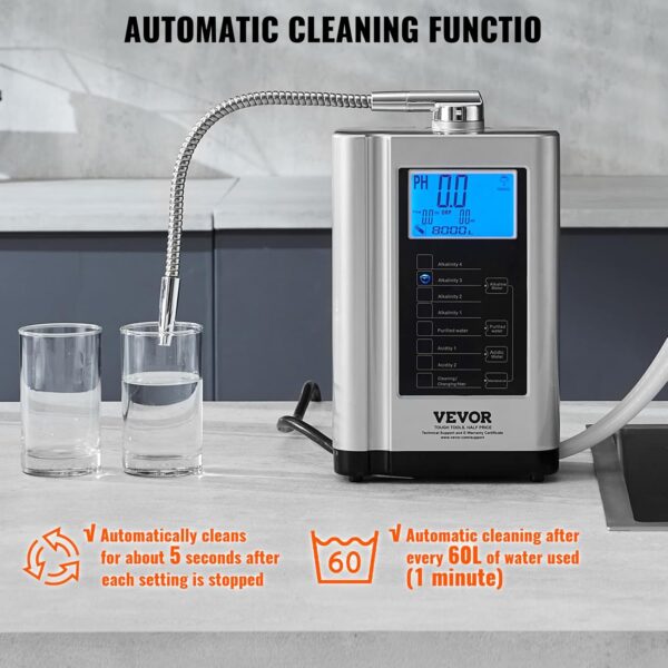 VEVOR Dispositivo Ionizzatore Alcalino per Acqua: L'Innovazione per il Tuo Benessere Quotidiano