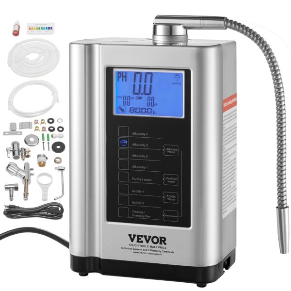 VEVOR Dispositivo Ionizzatore Alcalino per Acqua: L'Innovazione per il Tuo Benessere Quotidiano